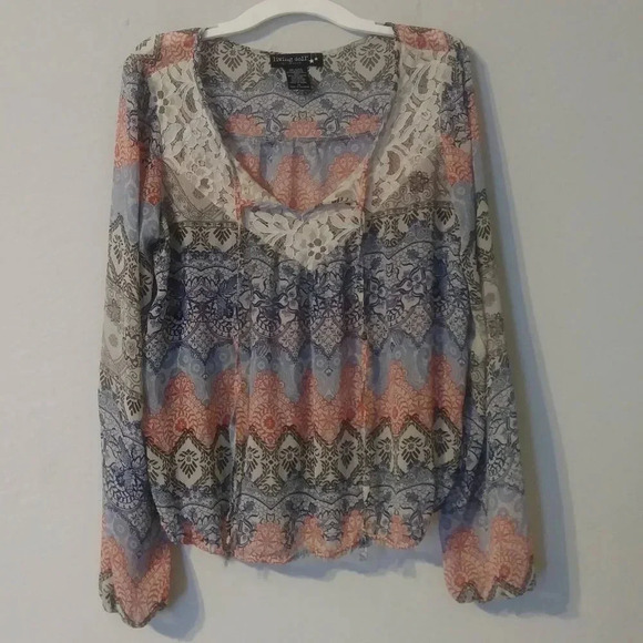 Living Doll Print Top - Picture 2 of 5